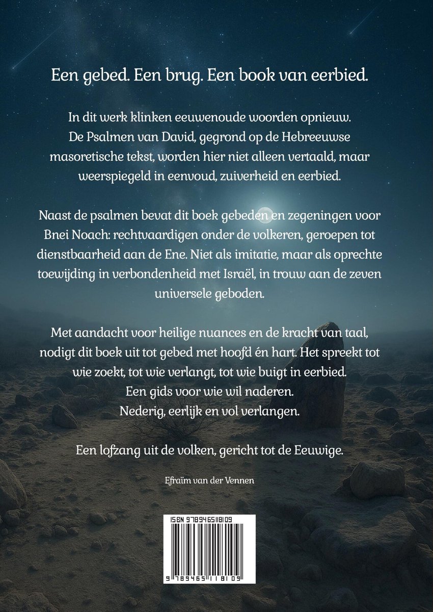 Psalmenboek der Noachieten LECHA - back cover