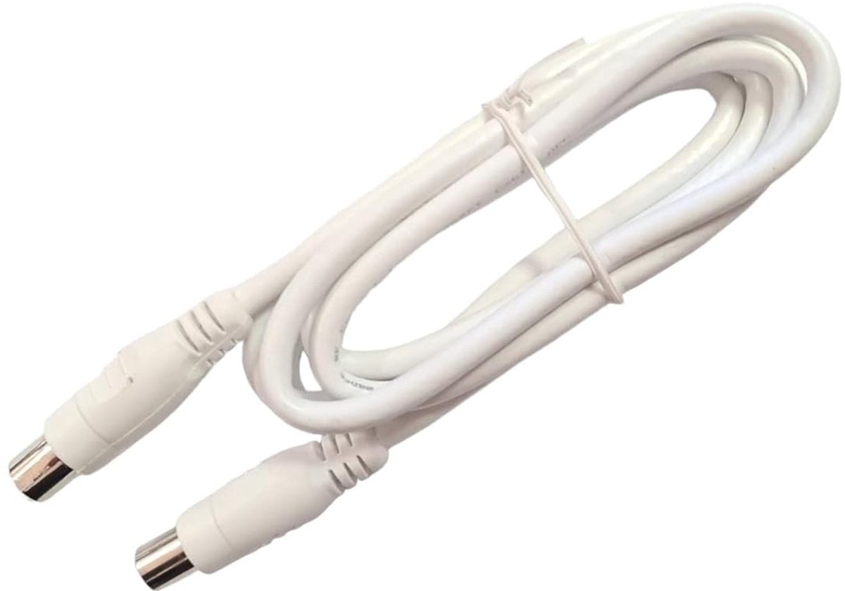Coax Kabel - Antennekabel Satelliet - Digitale Signalen Ontvangen - Dubbele Afscherming - 5 Meter