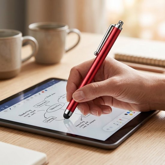 10st Abiarst Universele Stylus Pennen met Hoge Precisie voor Touchscreens, Compatibel met Apple iPad Air 2, iPhone, Samsung Galaxy en Andere Capacitieve Apparaten - Geen Batterij of Elektronica Nodig — afbeelding 3