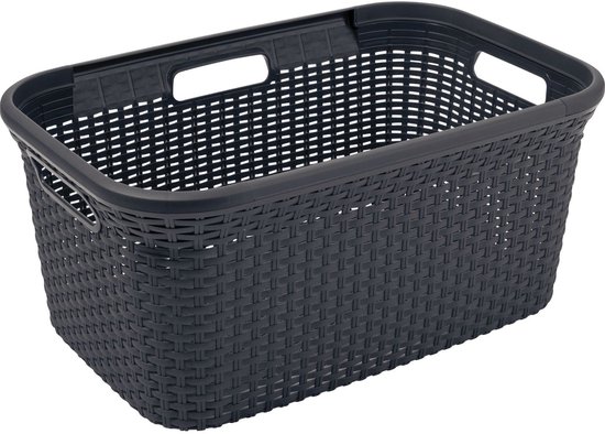 Curver Style Panier à linge - 45L - Anthracite