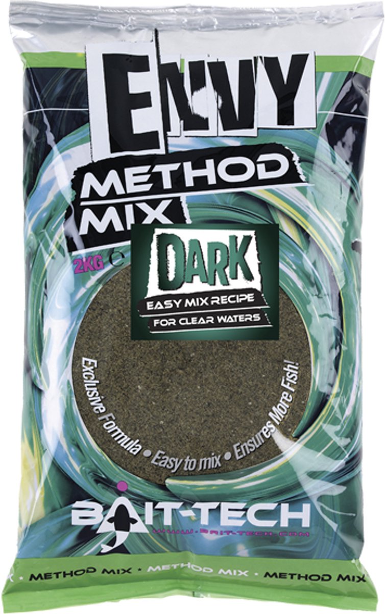 Bait-Tech Envy Method Mix dark 2kg | Methodvoer