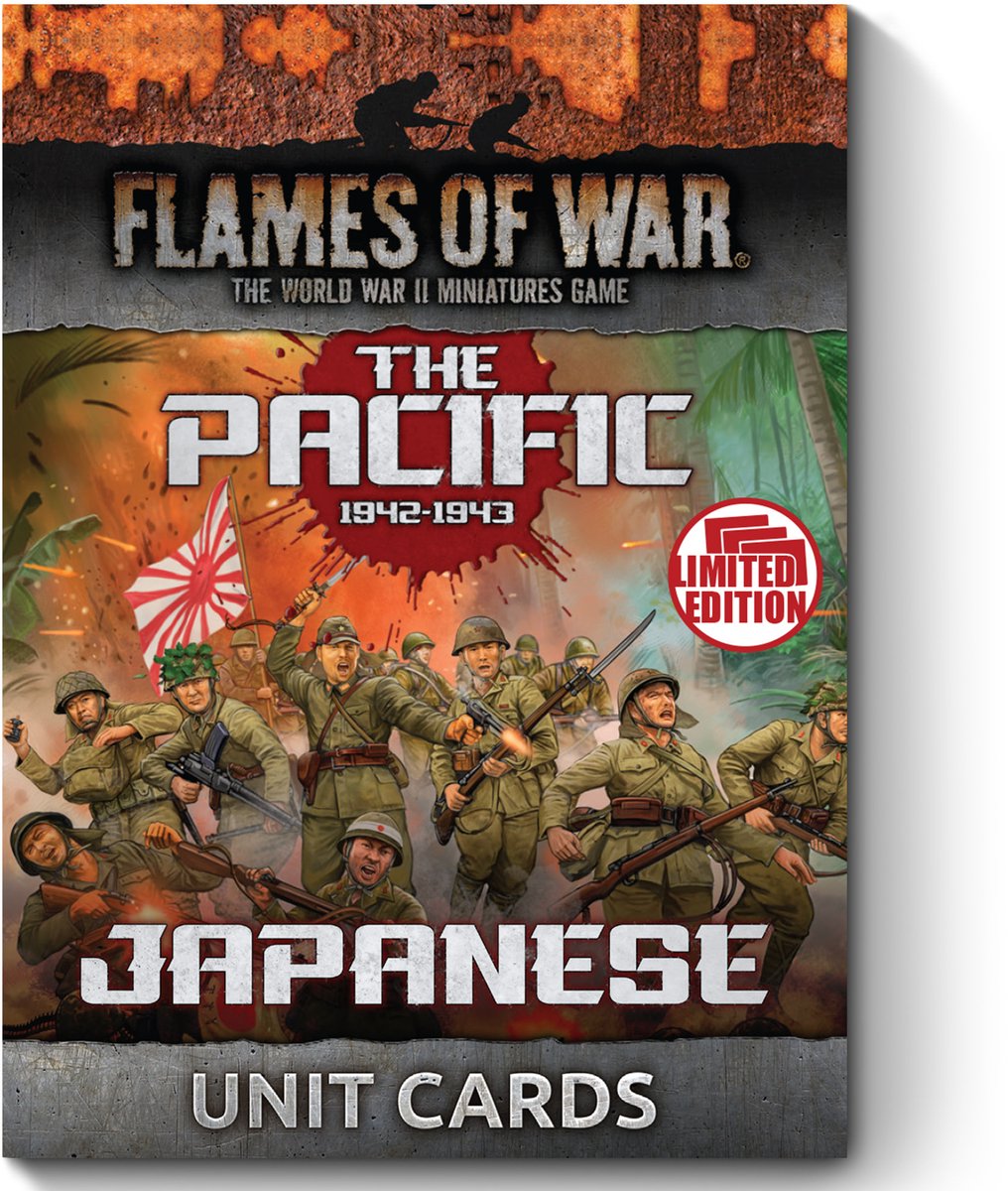 The Pacific: Japanese Command Cards - (Limited Edition)