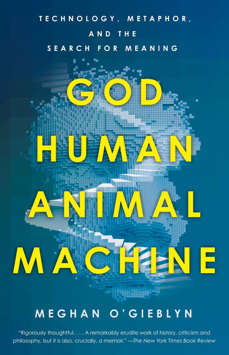 Omslag van God, Human, Animal, Machine