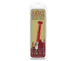 The Army Painter Miniature and Model Drill - Pin Vise Mini Drill Set with 3 Small Drill Bits for Plastic, Resin and Metal Miniatures - Pocket Sized Hand Drill Cordless Rotary Tool for Wargamers