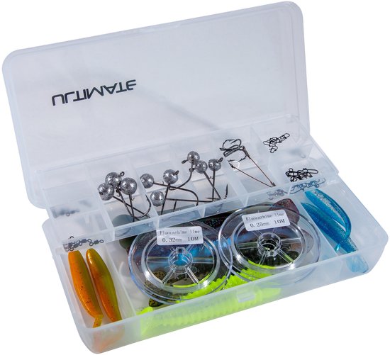 Ultimate Complete Shad & Jighead Box - Shad