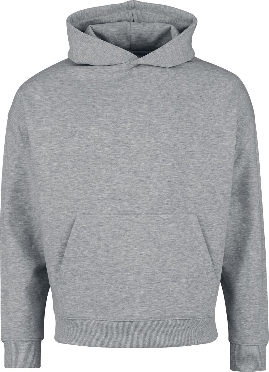 R.E.D. Rock-Engineered Design Grijze gevlekte hoodie met kangoeroezak - Heren - XL