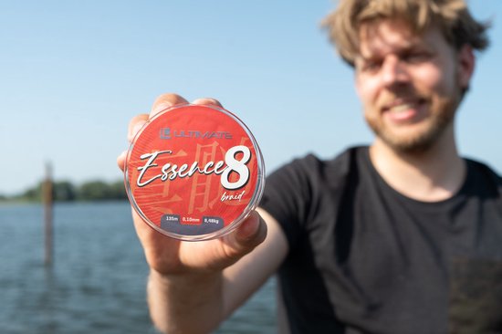 Ultimate Essence 8-Braid 135m 0,10mm 8,48kg - Gevlochten Lijn van Merkloos — afbeelding 5