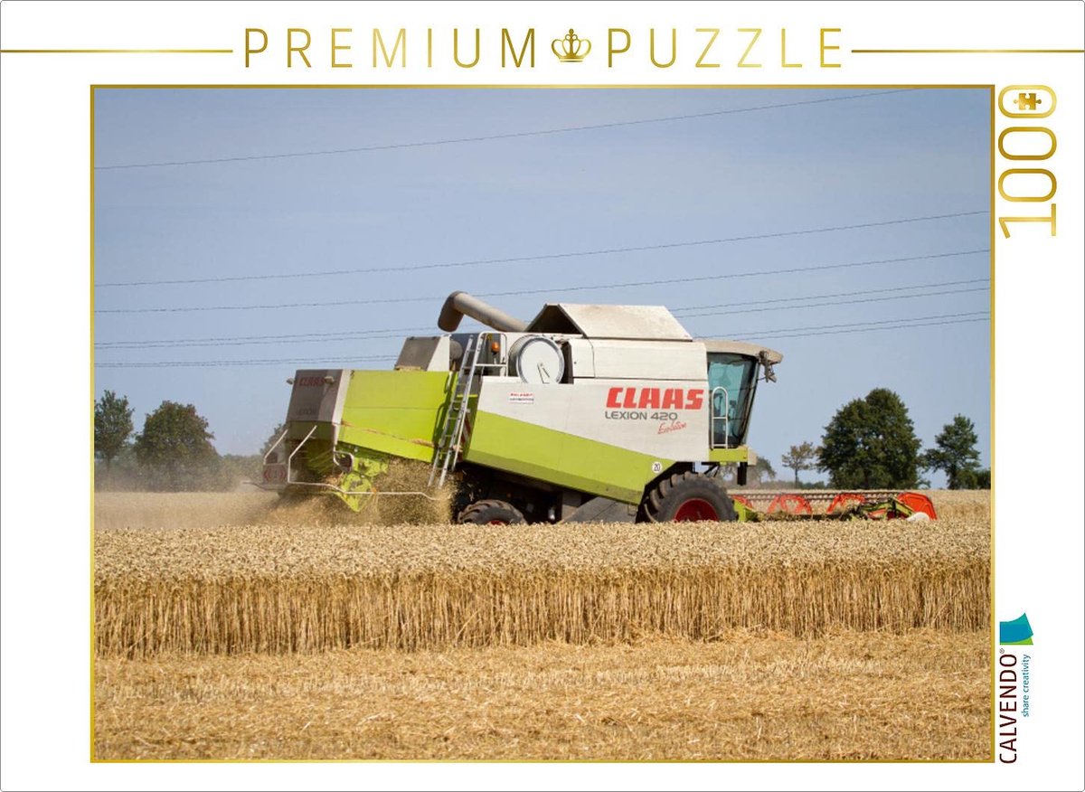 Foto Puzzel - 1000 Stukjes - Ontspanning Thuis - Gedetailleerd Agrarisch Beeld - 64 x 48 cm