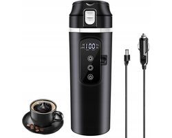 Thermosfles 12/24V warmhoudbeker 400ml voor vrachtwagen
