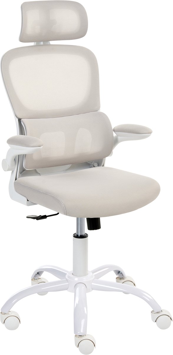 SOLIS - Bureaustoel - Beige - Mesh