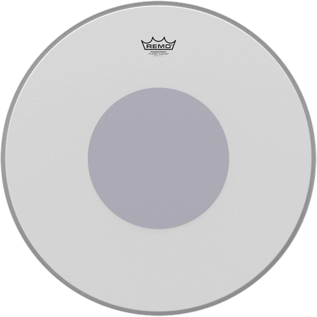 Trommelvel CS Powerstroke - Wit geruwd vel - Drum vervangen - Duurzaam materiaal - 14 inch - Wit