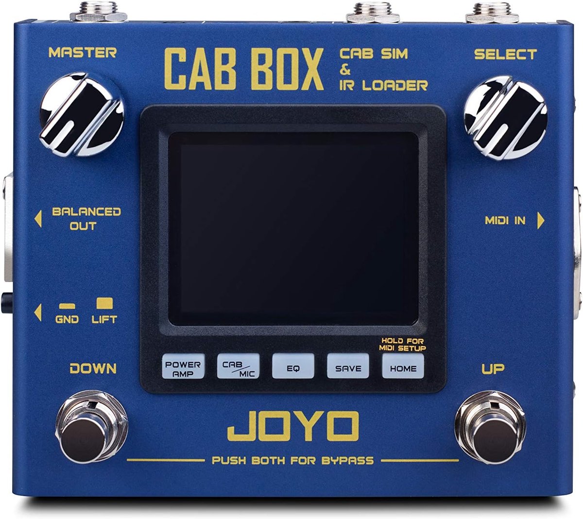 Gitaar Effectpedaal - Speaker Simulator - Muziek Opnemen - IR Loader - 10 x 6.8 x 4.8 cm