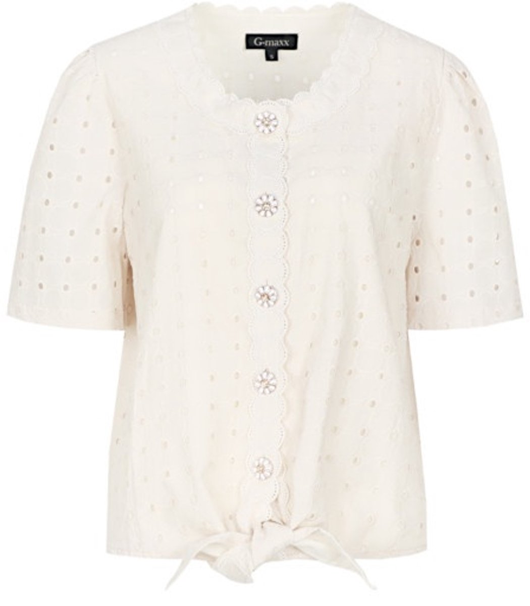 G-maxx - Ulani Blouse Sand - Maat : S