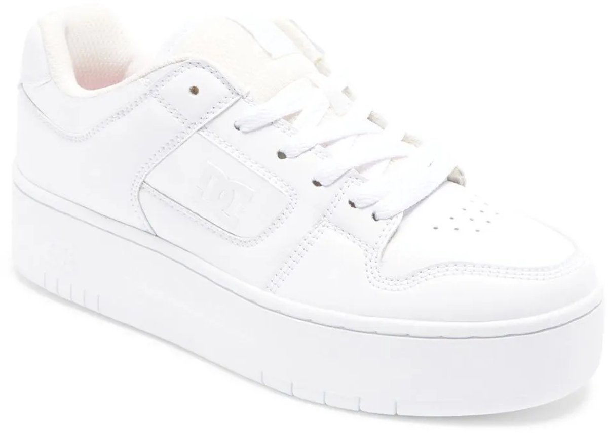 Dc Shoes Manteca 4 Platform Schoenen Vrouw Wit