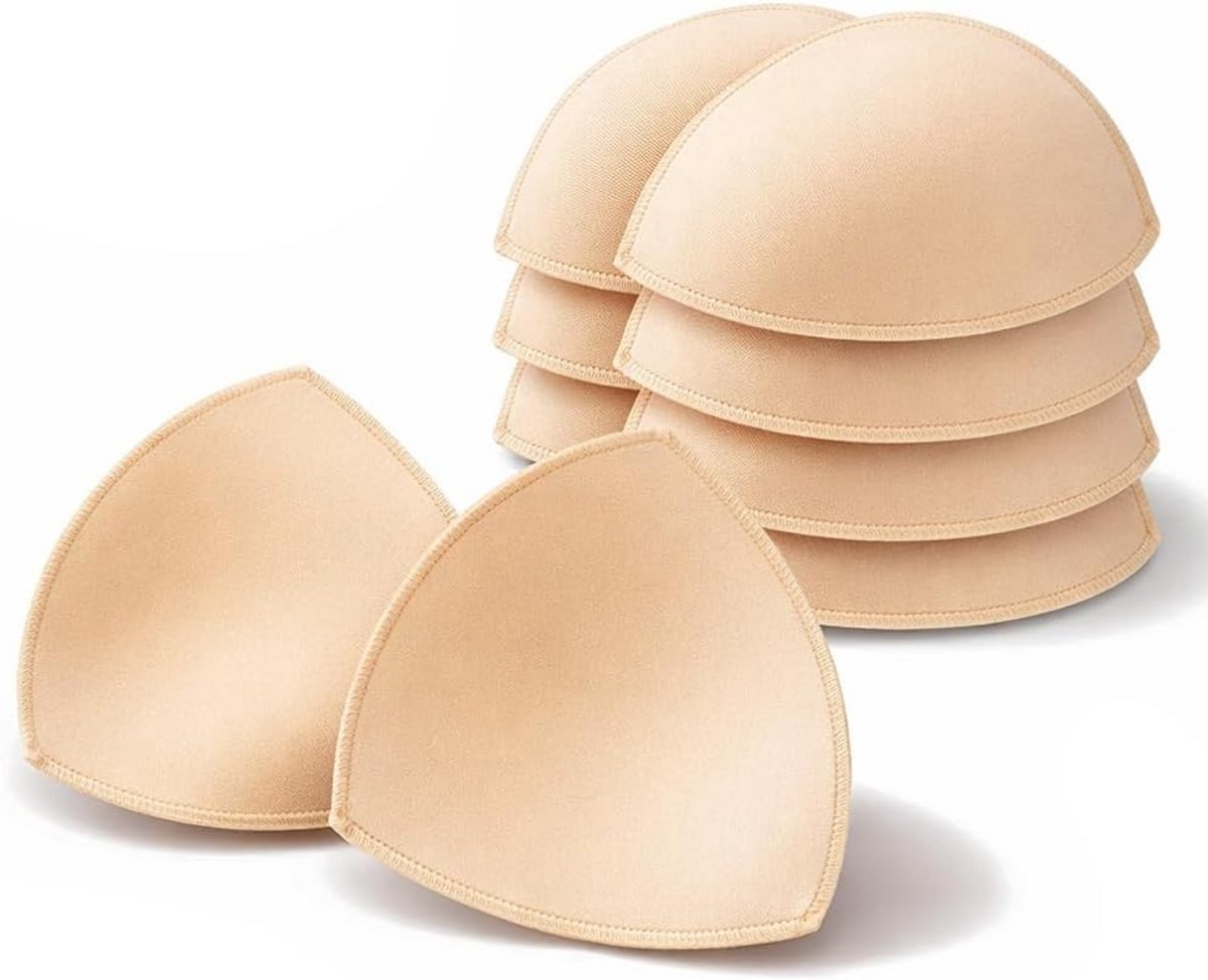 Bh Pads - Inzetstukken Vulling - Ondersteuning Vorm - Ademend Lucht Katoen - 5 Paar