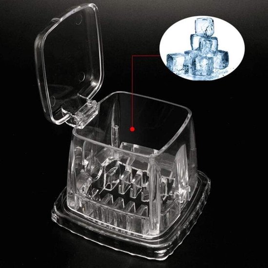 IJscrushers - 1,25 liter ijshouder - Handmatige ijscrusher -Slushy Maker - IJscrusher - Ijsvergruizer - Ijsblokjesmachine - Ijsblokjes machine - Schaafijs Maker - Crushed ice machine -Handmatig - IJsvergruizer - Transparant van Merkloos — afbeelding 5