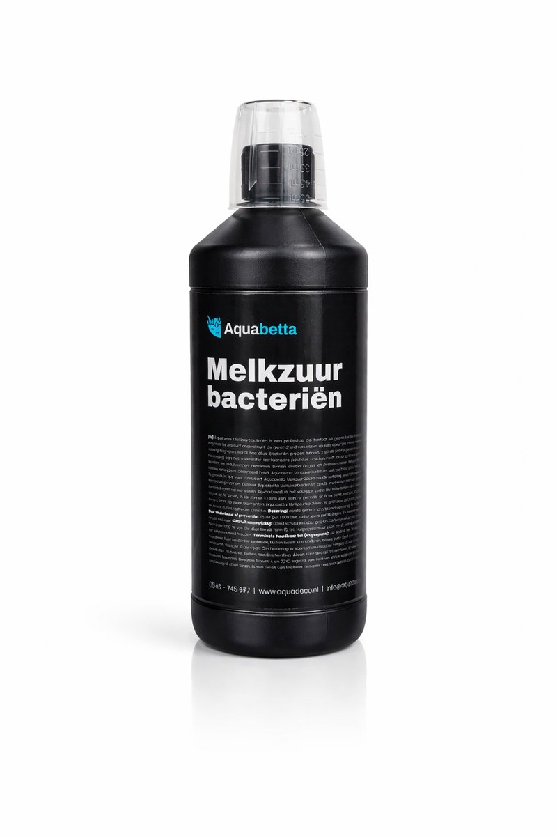 Aquabetta Melkzuur Bacteriën 1L - Probiotica - Effectief voor de gezondheid en conditie van vissen - Ook effectief voor waterkwaliteit