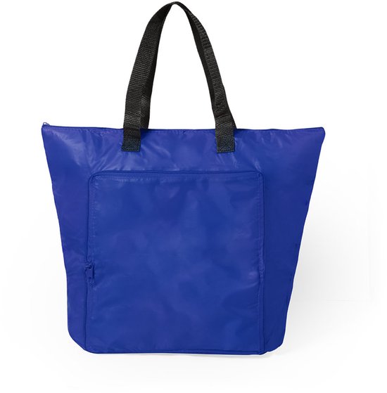 Opvouwbare koeltas - lunchtas - koeltas lunch - blauw van Merkloos — afbeelding 3
