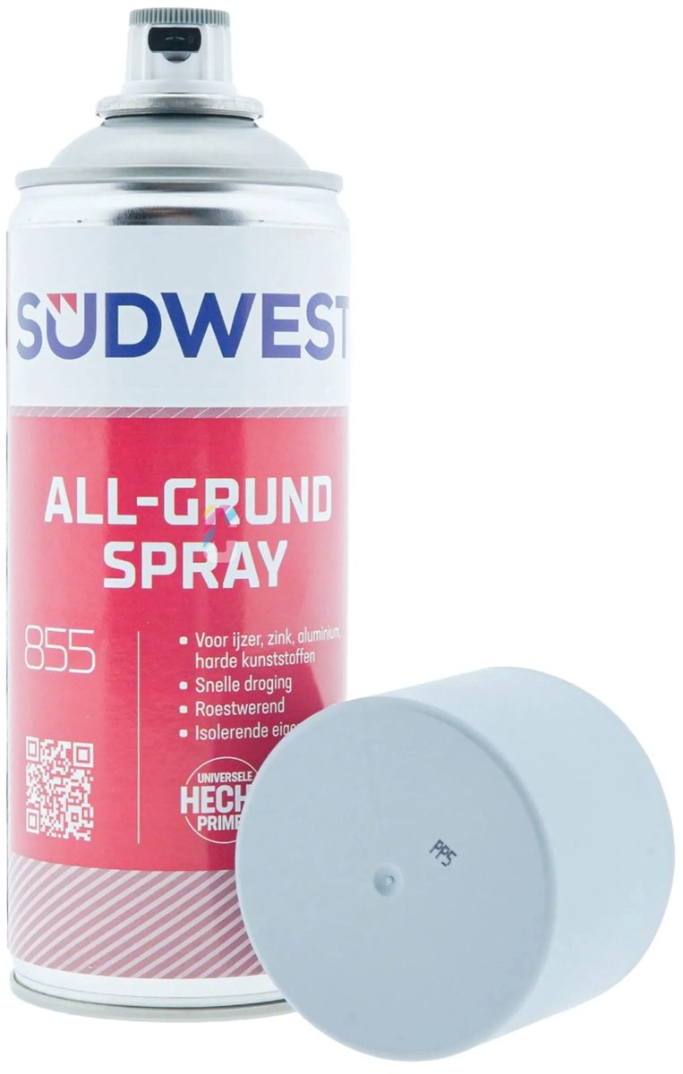 Südwest all-grund spray zilvergrijs - 400 ml.