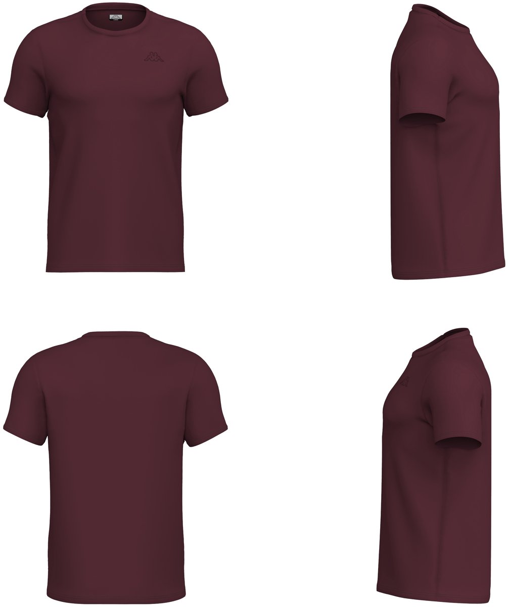 T-shirt Kappa Cafers Rood