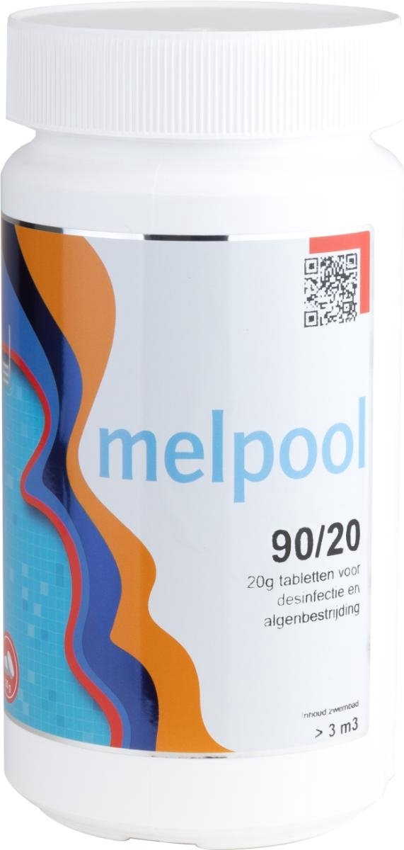 Melpool Chloortabletten 90/20, 1 kilo