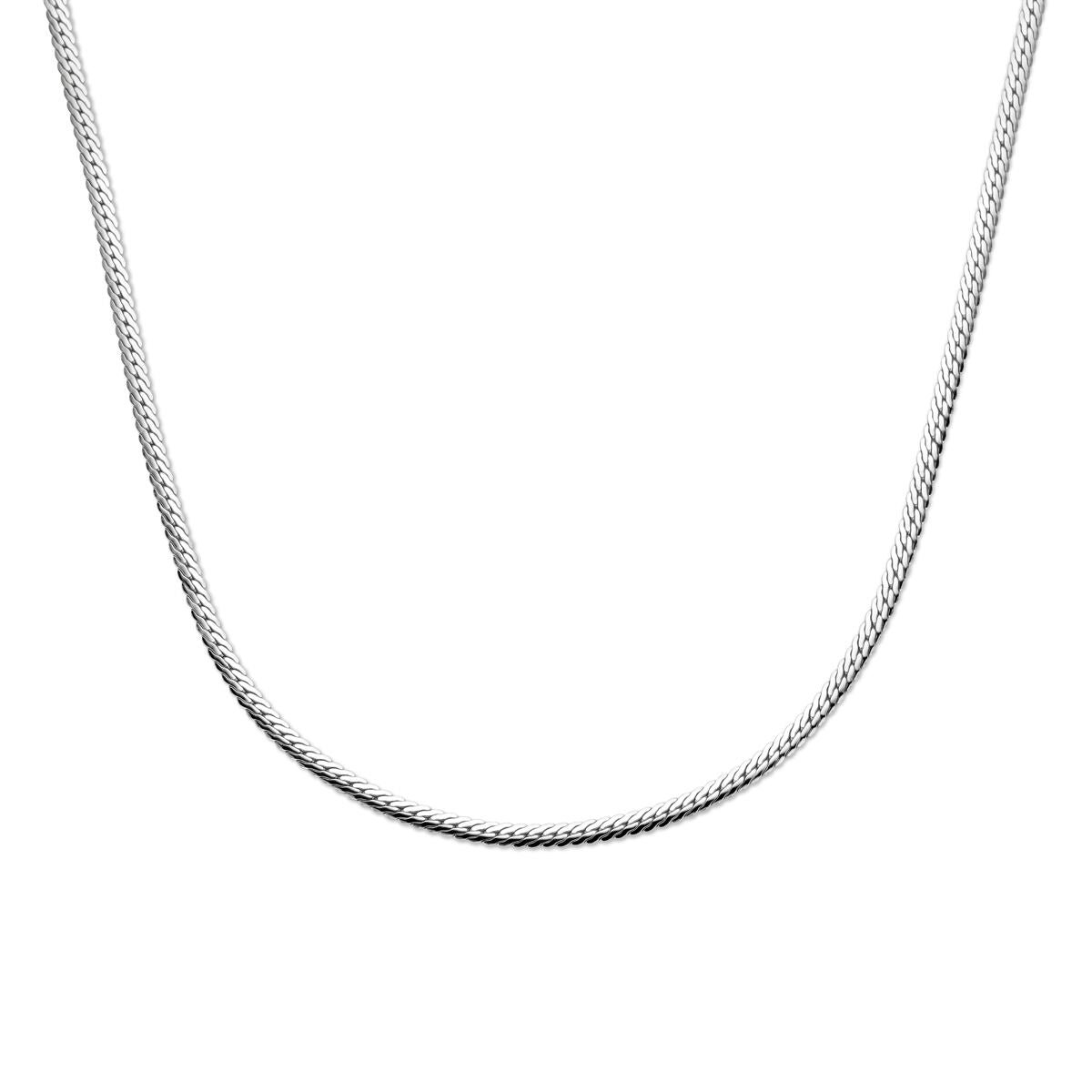 Collier gourmette 4 mm 40 + 4 cm