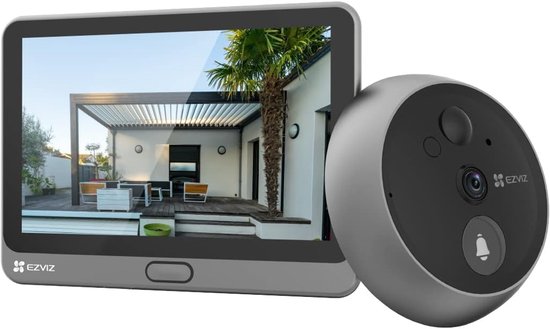 EZVIZ CP4 Deurspion Camera met Nachtzicht en 4,3 Inch - EZVIZ Europe - €128,00
