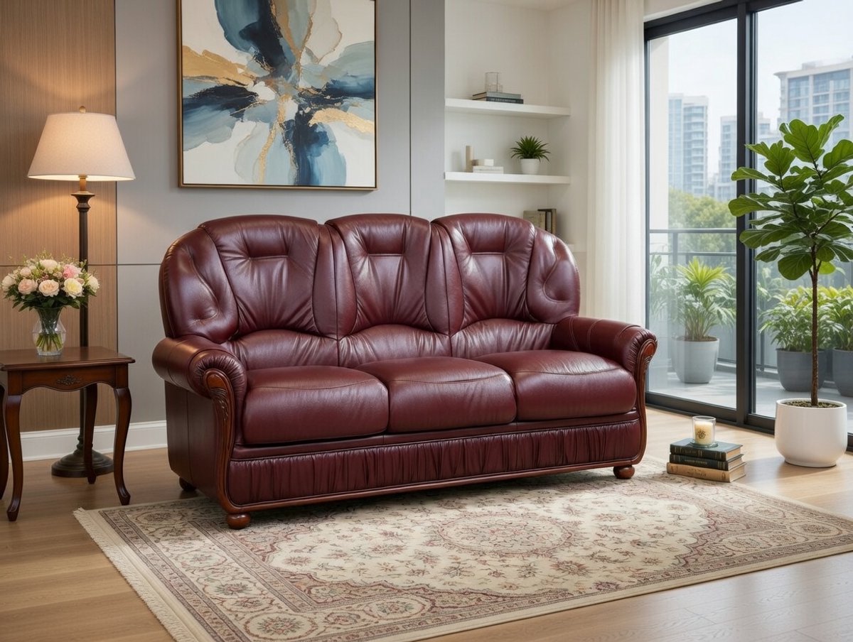 Hoekbank met Slaapfunctie 246 x 155 x 80 cm – 3-Zits L-Vormige Bouclé Hoekbank met Opbergruimte en Chaise Longue – Crème Design Slaapbank – Slaapoppervlak 135 x 195 cm – OMBO MINI – Bellavero