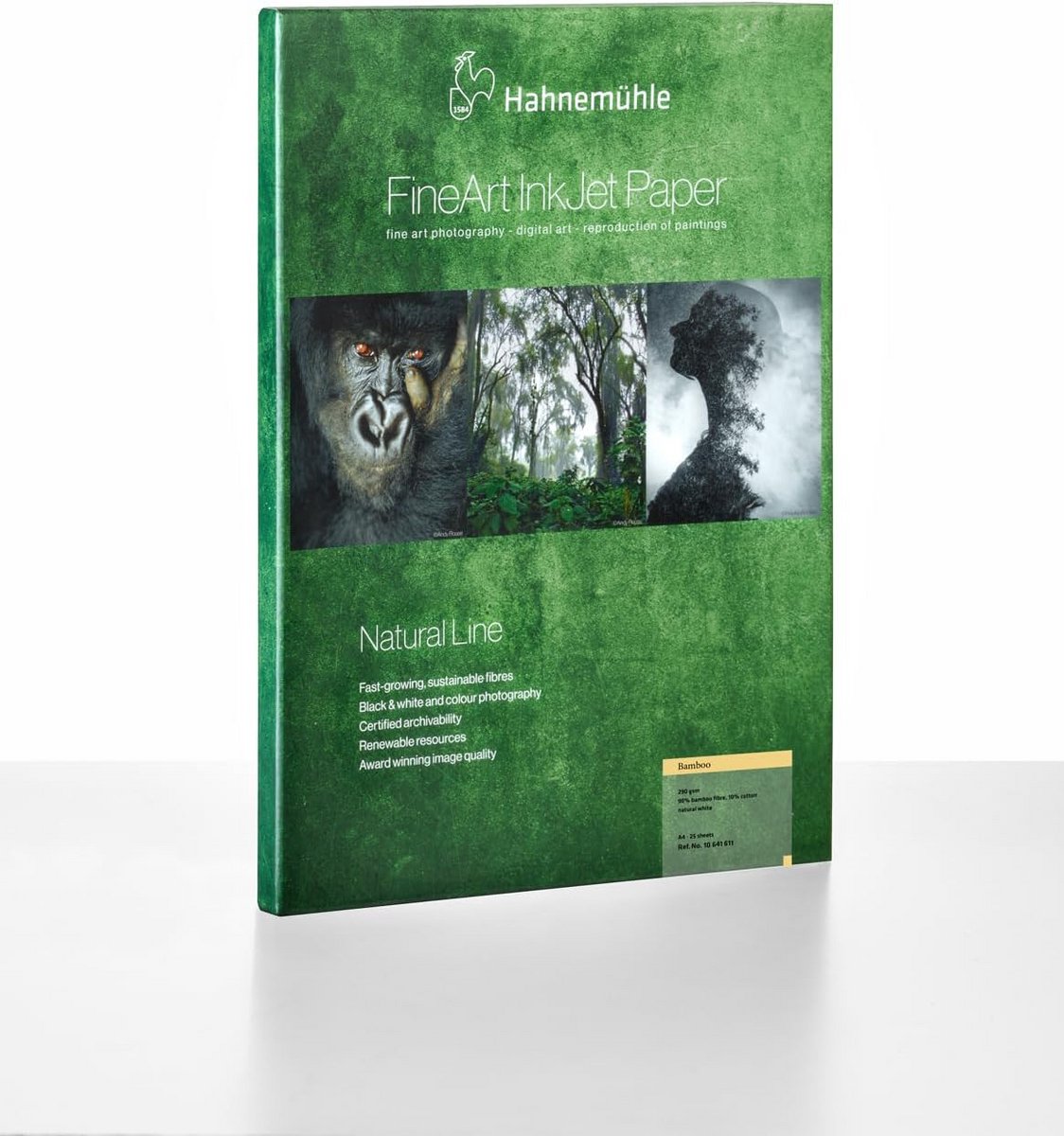 Digital FineArt Bamboo Papier A4 - 290 g/m² - Natuurlijk Wit