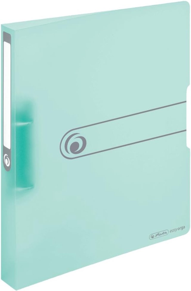Ringmap A4 2 ringen 25mm mint kleur