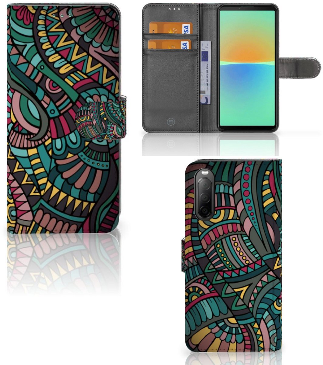 Sony Xperia 10 IV Telefoon Hoesje Aztec