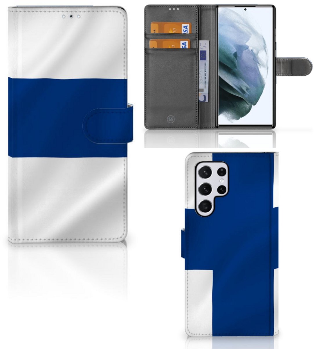 Samsung Galaxy S22 Ultra Bookstyle Case Finland