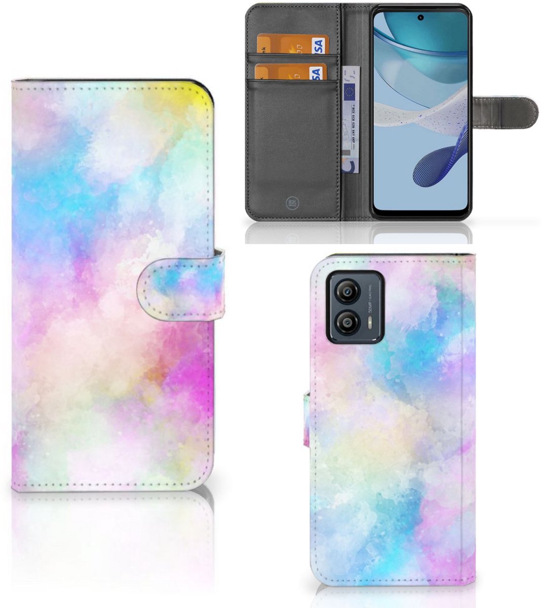 Hoesje Motorola Moto G53 Watercolor Light