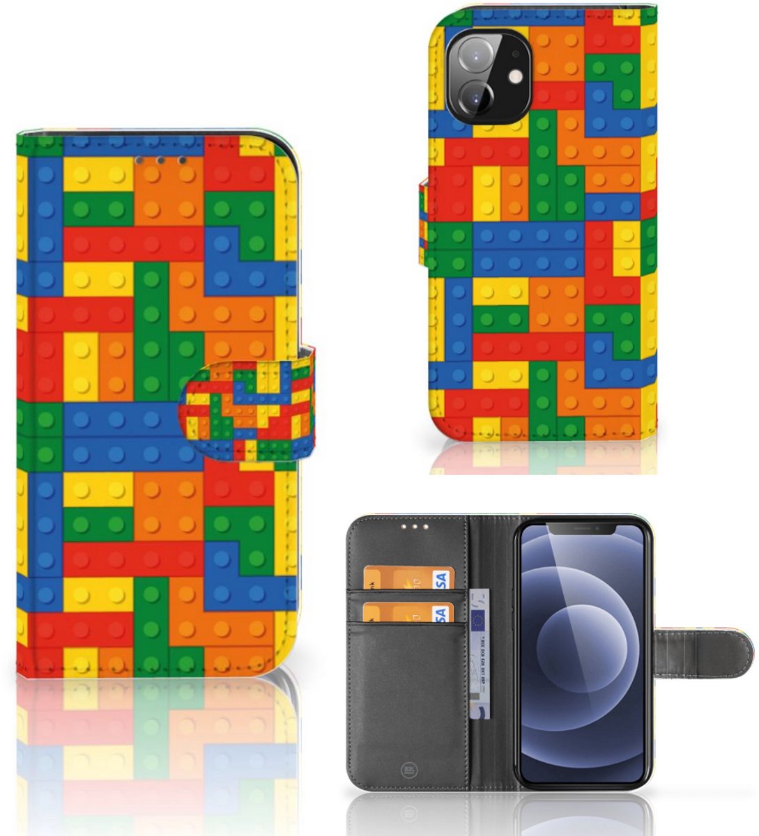 Apple iPhone 12 Mini Telefoon Hoesje Blokken