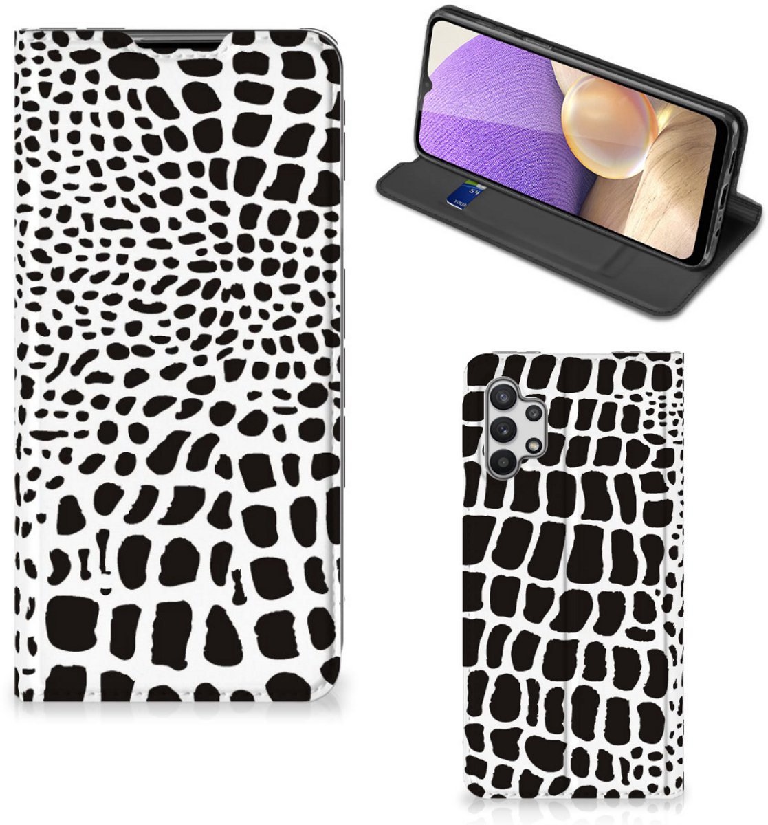 Samsung Galaxy A32 5G Hoesje maken Slangenprint