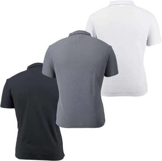 Sneldrogend Wafel Poloshirt voor Heren - Golfshirt met Korte Mouwen, Vochtafvoerend en Lichtgewicht — afbeelding 2