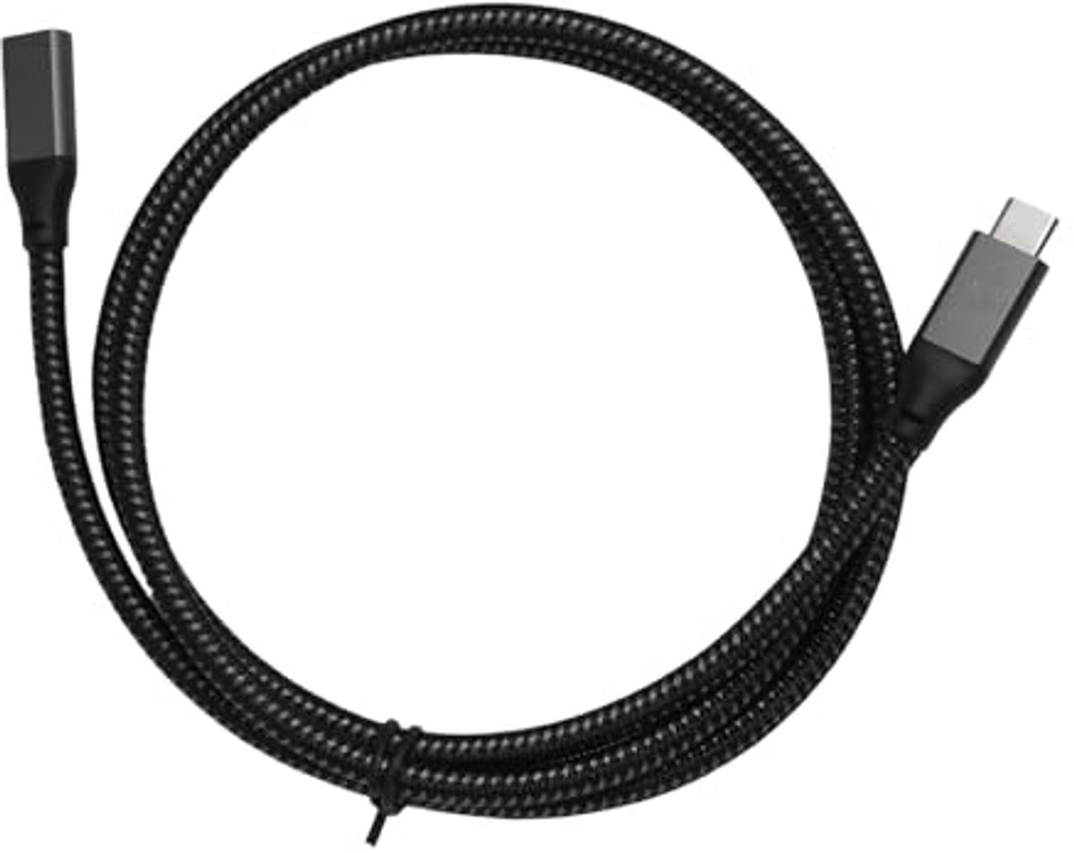USB C Verlengkabel - 40 Gbps Gegevensoverdracht - 100 W Snelladen