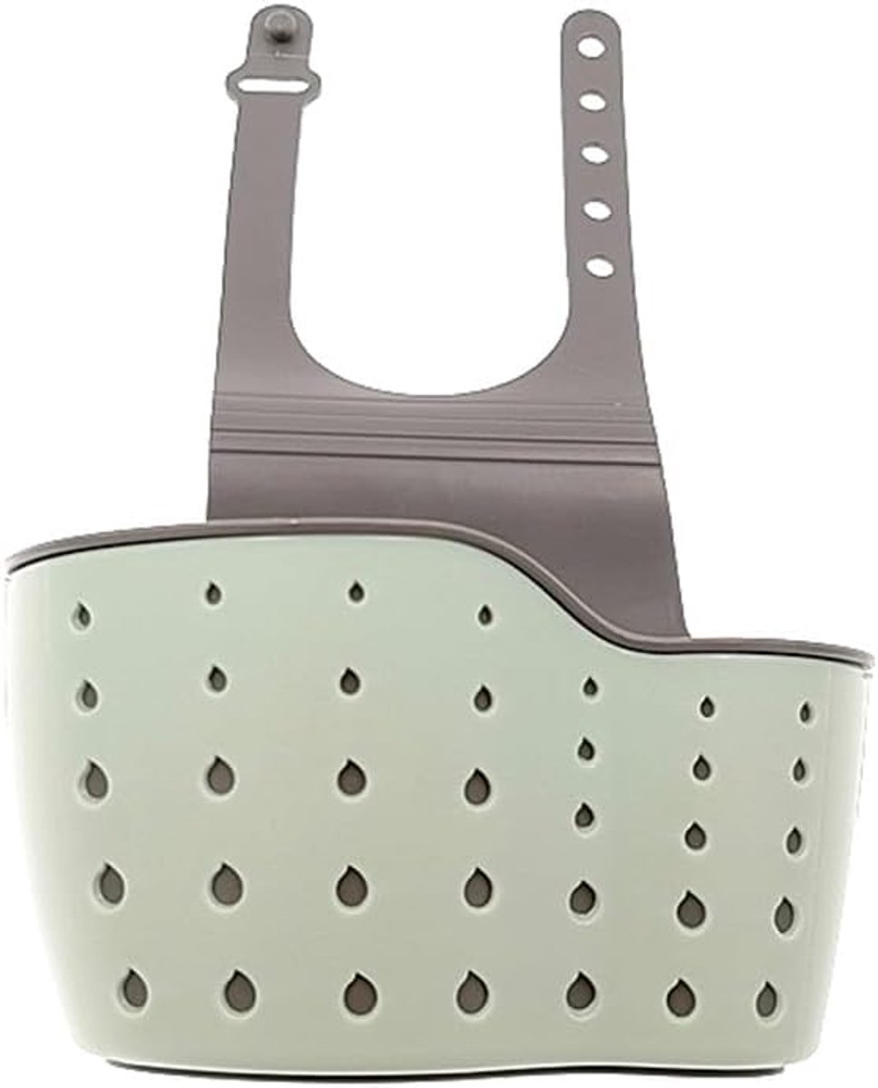 Aanrecht Caddy Spons Houder Keuken Accessoires Organizer Lichtblauw