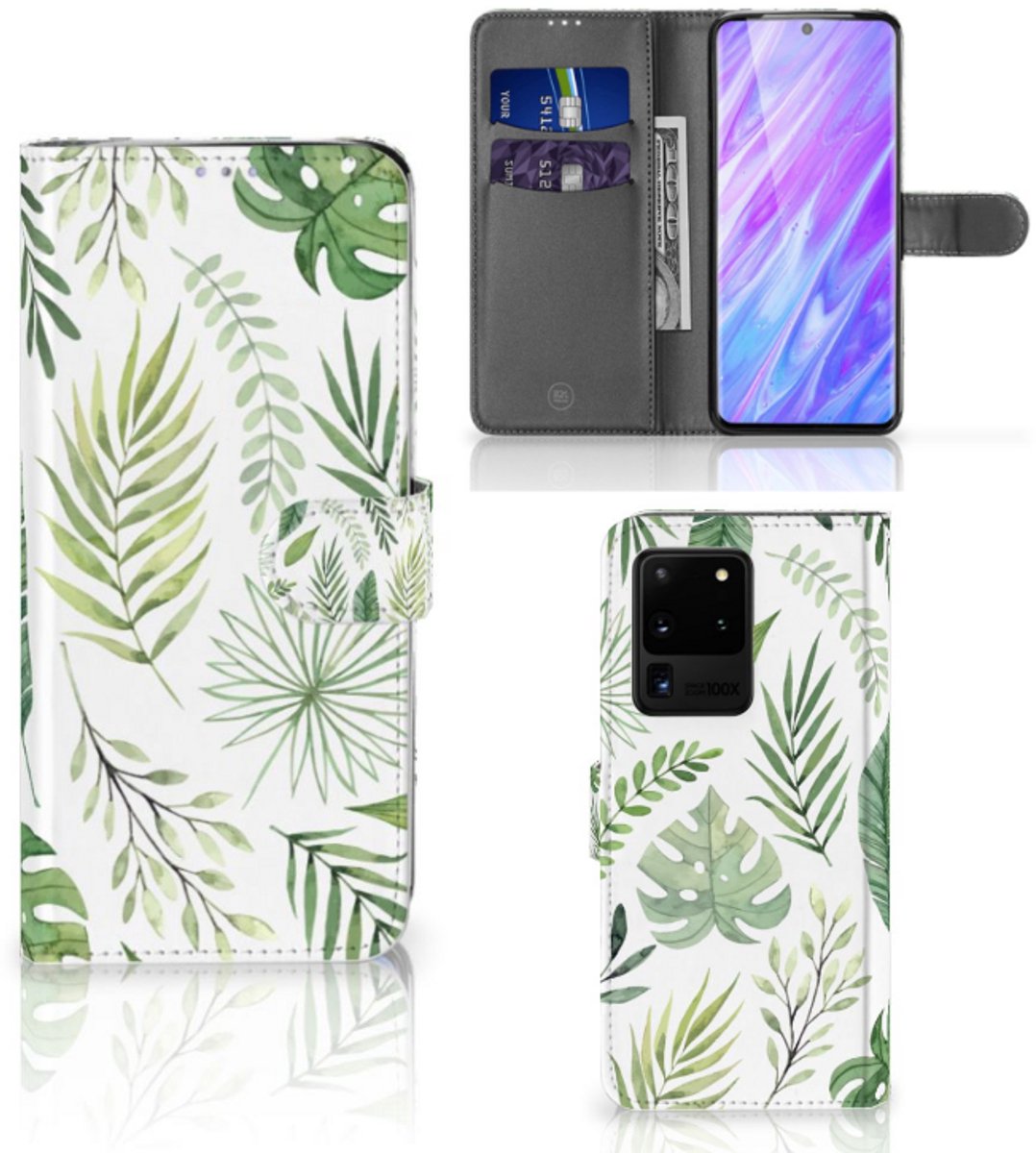 Samsung Galaxy S20 Ultra Hoesje Leaves
