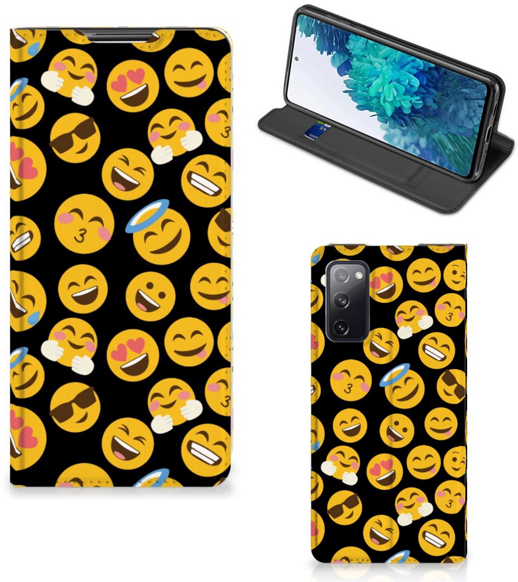 Samsung Galaxy S20 FE Hoesje met Magneet Emoji