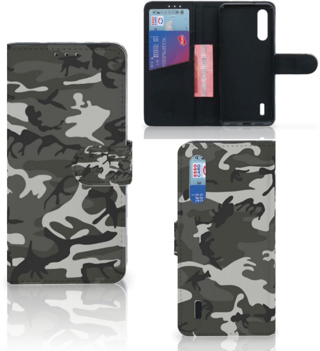 Xiaomi Mi 9 Lite Telefoon Hoesje Army Light