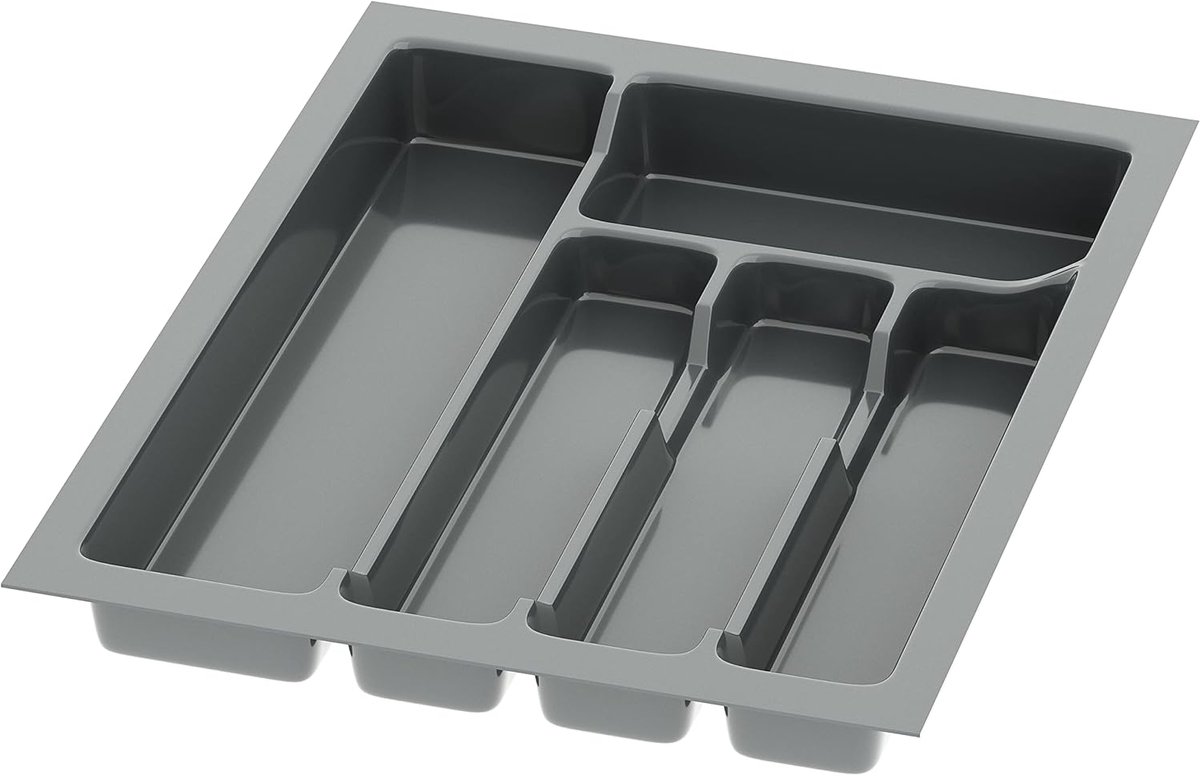 Verstelbare Besteklade Organizer met 5 Compartimenten - 40 cm Breed