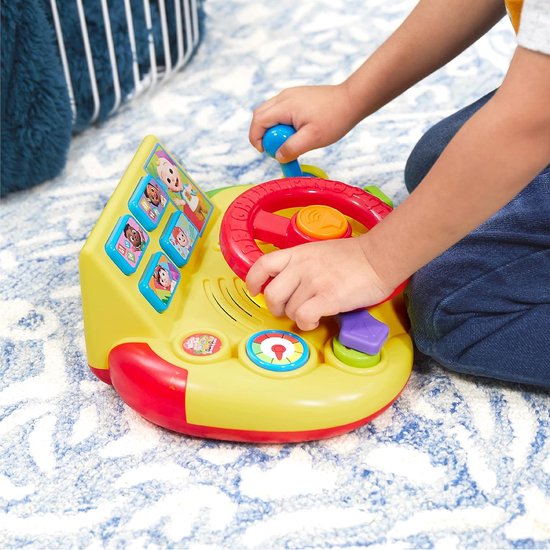 Leerstoel met Stuurwiel voor Kinderen - CoComelon Inspiratie van Merkloos — afbeelding 2