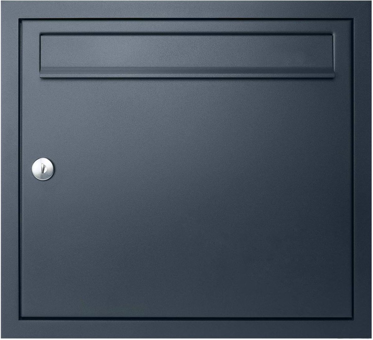 Inbouwbrievenbus Antraciet-Grijs RAL 7016 - Modern en Weerbestendig