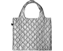 LOQI Bag Medium - Silver Puffy