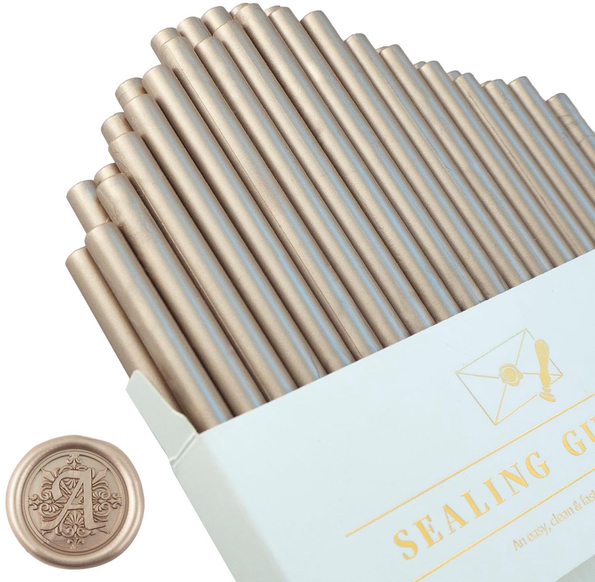 Mini Zegellak Sticks - 36 Snelsmeltende Zegellak voor Huwelijksuitnodigingen, Brieven, Enveloppen en Creatieve Projecten