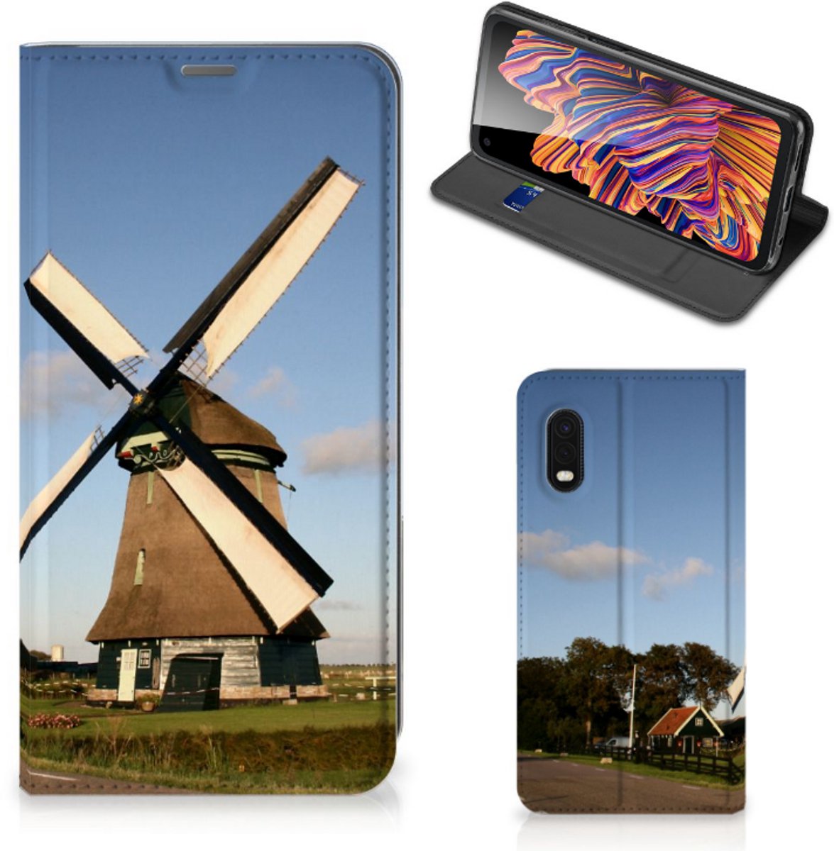 Samsung Xcover Pro Book Cover Molen