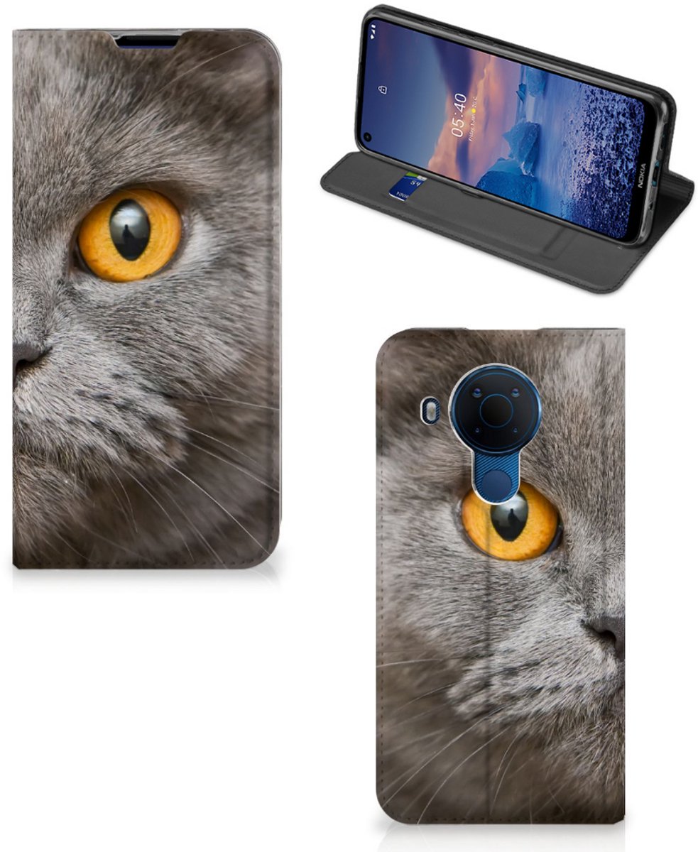 Standcase Hoesje voor Hoesje maken Nokia 5.4 Britse Korthaar