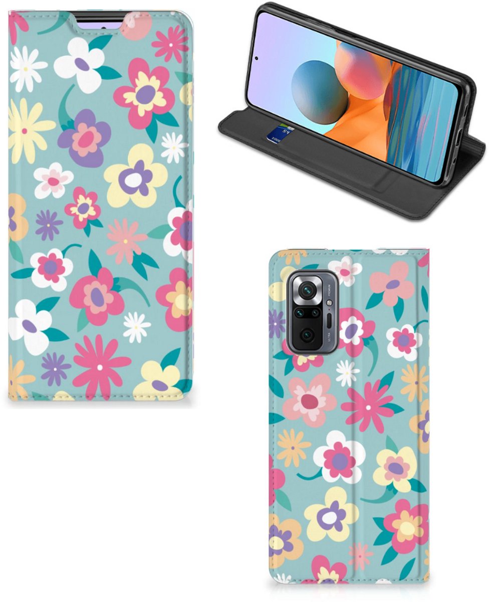 Xiaomi Redmi Note 10 Pro Smart Cover Flower Power