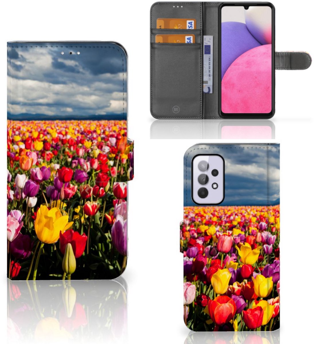 Samsung Galaxy A33 5G Hoesje Tulpen